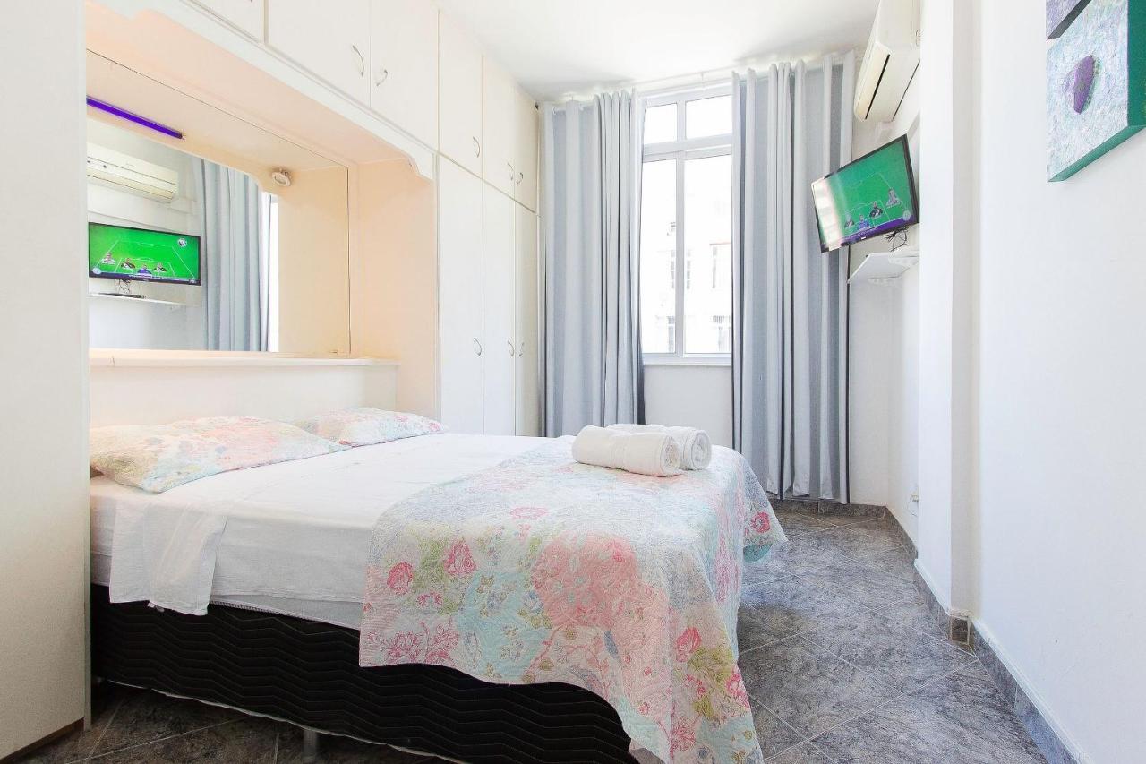 2 quartos all suites, ao lado da Praia em Copacabana Rio de Janeiro Exterior foto