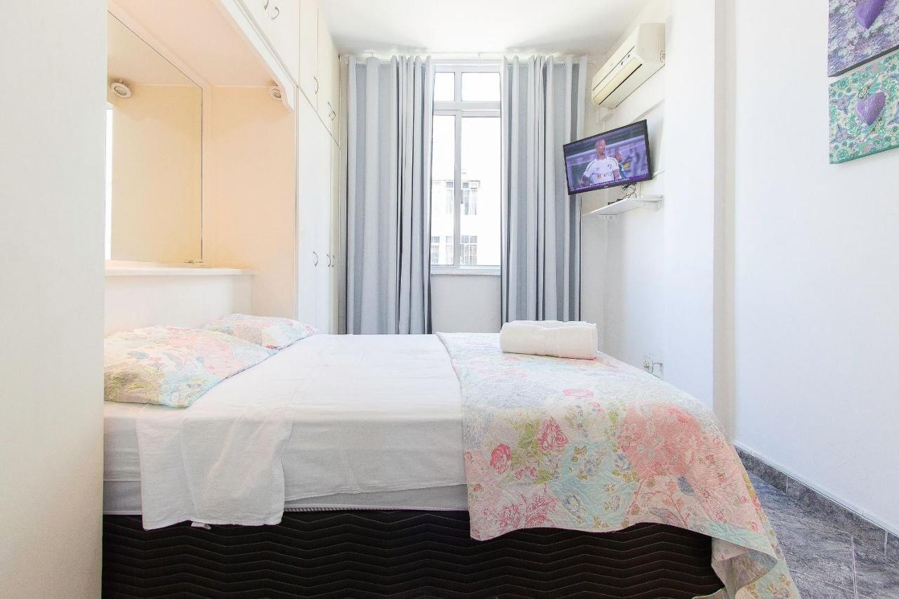 2 quartos all suites, ao lado da Praia em Copacabana Rio de Janeiro Exterior foto